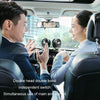 F621 Car Rotatable Turntable Silent Car Double Head Fan, Model: 24V Cigarette Lighter