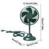 F502 Mini Hose Small Fan Car USB Fan(Green)