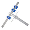 Woodworking Aid Tool Handle Punch Locator Cabinet Door Hole Opener Semium Aluminum Alloy