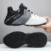 Men Waterproof Leather Soft Sole Shoes Lightweight Travel Casual Breathable Footwear, Size: 44(White)