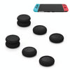 Left + Right Gamepad Rocker Cap Button Cover for Switch(Black)