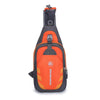 WEIKANI Single Shoulder Diagonal Mini Chest Bag Outdoor Sports Bag(Orange)