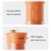 S57 Household Portable Electric Tooth Flusher(Orange with 4 Nozzles)