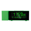 TS-P30 Multifunctional Night Light Alarm Digital Clock with FM Radio & Temperature / Humidity Display & IR Sensor Function(Green)