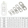 5mm 304 Stainless Steel Universal Rotating Ring
