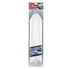 2 PCS Universal Car Auto Rubber Body Bumper Guard Protector Strip Sticker(White)