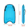 OMOUBOI SOFO00O3-H Inflatable Surfboard Children Swimming Buoyancy Bed Foldable Water Ski(Orange)