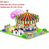 4 PCS 3D Puzzle Toy DIY Intellectual Development Jigsaw Puzzle(1891-C)