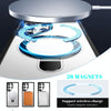 For Samsung Galaxy S24 Ultra 5G Skin Feel Magnetic Holder MagSafe Phone Case(Frosted)