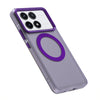For Redmi K70 Candy Magsafe PC Hybrid TPU Phone Case(Purple)