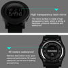 SKMEI 1142 Multifunctional Men Outdoor Sports Noctilucent Waterproof Silica Gel Digital Watch (Red)
