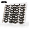 16pairs /Box Natural Long False Eyelashes Fluffy 3D Mink Lashes, Spec: L102