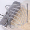 Rose Gold Metal Cat Litter Scoop with Extended Handle
