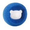 Washing Machine Laundry Ball Decontamination Hair Removal Anti-winding Cleaning Ball(Blue)