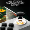 E6 Handheld Game Console 5 Inch IPS Screen Retro Gamebox  With 2 Handles 64GB(Black)