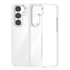 For Samsung Galaxy S25+ 5G Anti-fingerprint Highly Transparent PC Phone Case(White)