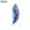 40 PCS Waterproof Small Fresh Tattoo Stickers(RC-453)