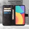 For Alcatel 1L 2021 Embossed Butterfly Leather Phone Case(Black)