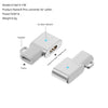 For Laifen Electric Toothbrush Magnetic Charging Adapter(8 Pin Female to Side Bend)