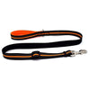 Reflective Dog Lead, Orange, Medium, Adjustable (100-140cm)