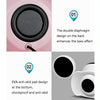 BOAI 072 Notebook Desktop Computer Speaker USB Multimedia Mini Audio(Pink)