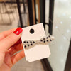 Rhinestone Fashion Hair Clips Women Bangs Headwear, Styles: 331 Checker Grid Tie