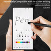 For Samsung Galaxy S25 Ultra 5G GKK Ultra-thin Holder Phone Case with Pen Slots & Stylus Pen(Silver)
