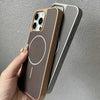 For iPhone 12 Pro Pita Series MagSafe TPU + PC Texture Phone Case(Grey)