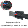 0.27m Computer PWM Temperature Control Cooling Fan Extension Cable Chassis HUB Connector(1 In 3)