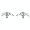 S925 Sterling Silver Mini Swallow Ear Stud Women Earrings