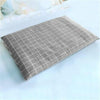 Small Grey Plush Warm Pet Bed for Cats & Small Dogs