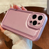 For iPhone 14 Pro Leather Texture TPU Phone Case(Pink)