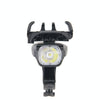 500LM Bicycle Light Mobile Phone Holder Multi-Function Riding Front Light With Horn 4000 mAh (Black Red)