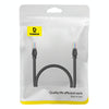 Baseus PCWL-A101 High Speed CAT5 Gigabit Ethernet Round Cable, Length:0.5m(Black)