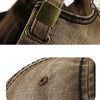 YANG GUAN Eagle Pattern Embroidered Washed Baseball Cap Sun Protection Cap, Size: 60cm(Coffee)