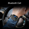 A70 1.96 Inch Health Monitoring Multifunctional IP68 Waterproof Bluetooth Call Smart Watch(Silver Steel)