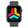 QX7 1.85 inch TFT Screen Smart Watch, Support Bluetooth Call / Hearth Monitoring / 100+ Sports Modes(Black)