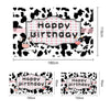 150x90cm Cartoon Cow Theme Birthday Party Decoration Background Cloth Photography Banner(2023SRB134)
