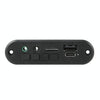 3.7V 3.5MM Microphone Bluetooth Audio Accessory With Recording Call(Black)