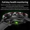ET482 1.43 inch AMOLED Screen Sports Smart Watch Support Bluetooth Call /  ECG Function(Blue Silicone Band)