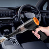 Car Vacuum Cleaner Large Suction Power Wireless Pump Inflatable Blower Handheld Small Vacuum Cleaner, Style: Brushless 260W+4 Filters+Air Bag (Black)