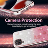 For Samsung Galaxy A12 Gradient Glitter Flower All-inclusive Phone Case(Pink)