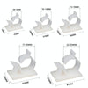 100 PCS Y-1720 Adjustable Self-Adhesive Wire Fixing Cable Organizer (Black)