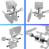 Ball Head Adapter Adjustable Screw Fixed Mount  Camera Underwater Diving Photography Lights Bracket(M5 Screw Black)