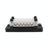 CP-3023-01 150A 12-48V RV Yacht Double-row 6-way Busbar(Black)