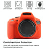 PULUZ Soft Silicone Protective Case for Canon EOS 1300D / 1500D(Red)