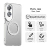 For OPPO A60 Global Candy Magsafe PC Hybrid TPU Phone Case(White)
