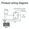 5 Sets JD2912 4 Pin Car Relay With Fuse, Rated voltage: 24V