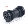 T47ADUB Bottom Bracket Fits 68mm/73mm Width of Bicycle Frame(Black)
