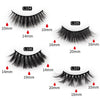 16pairs /Box Natural Long False Eyelashes Fluffy 3D Mink Lashes, Spec: L105